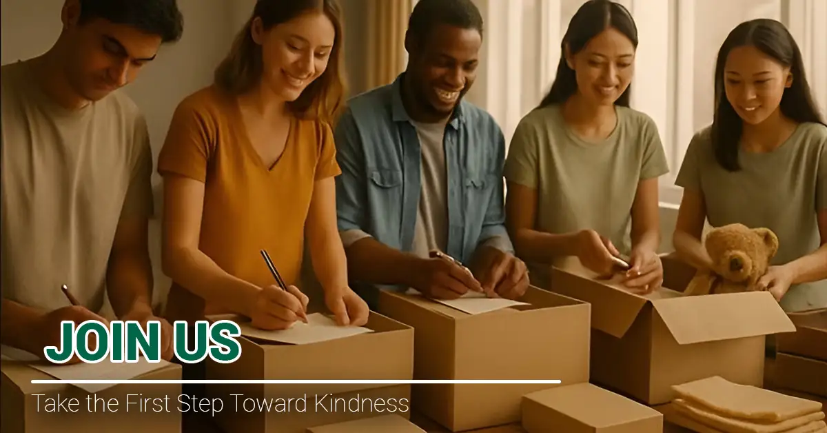 join sanamify, take the first step toward kindness